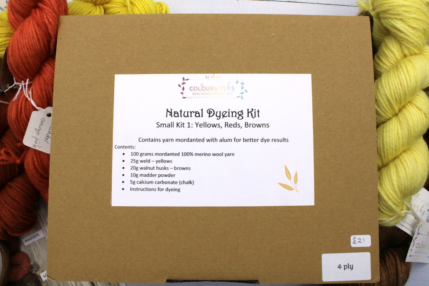 Natural Dyeing Kits from £21