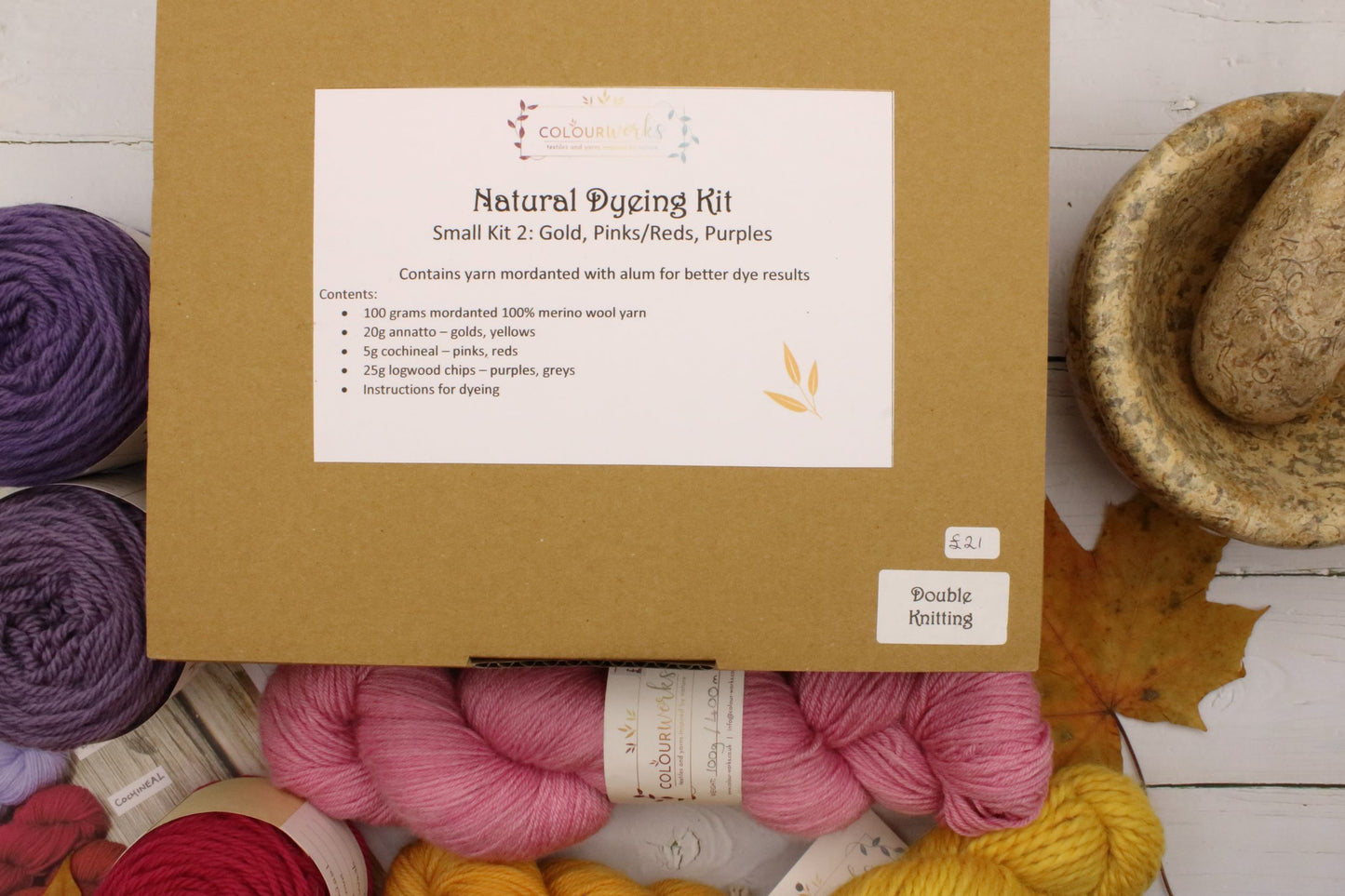 Natural Dyeing Kits from £21