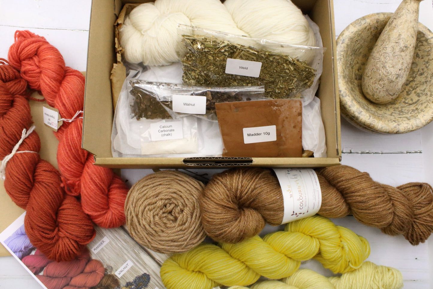 Natural Dyeing Kits from £21